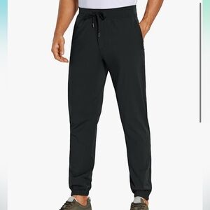 CRZ YOGA Mens 4-Way Stretch Golf Joggers